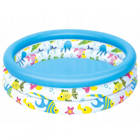 Piscina gonflabila pentru copii, Bestway, 102 x 25 cm, Severno
