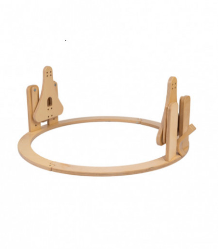 Sistem de Leganare pentru Patut Waldin Evolutiv 7in1, Rotund/Oval, Natural