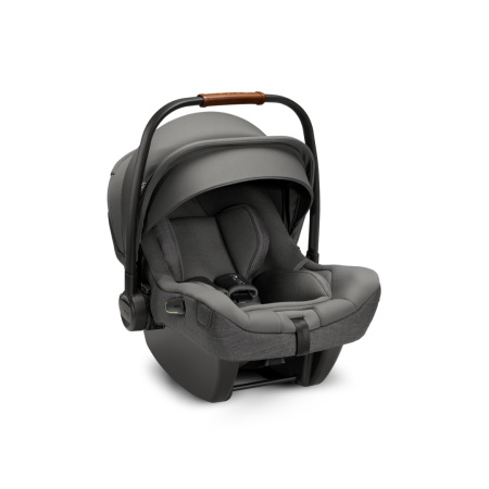 Scoica auto i-Size Nuna Pipa Next Granite, nastere - 83 cm, testata ADAC