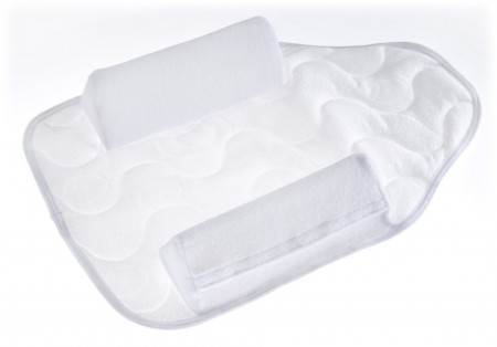 Perna antirostogolire pentru bebelusi, Sensillo, Triunghi, 56x38 cm, Alb
