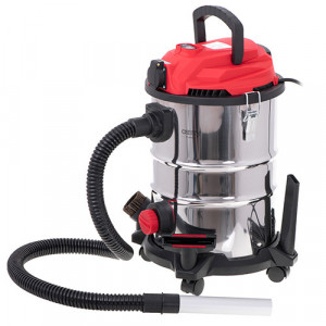 Aspirator Industrial Camry CR-7045, 1400W, Umed & Uscat, Funcție Suflare, Rezervor Inox 25L, Aspirare Cenușă - Img 4
