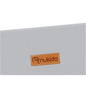 Bariera de siguranta pentru pat, Nukido, Bed Rail, 150 x 44 x 41 cm, Gri, 722600 - Img 6