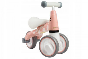 Bicicleta de echilibru, cu 3 roti, pentru interior / exterior, Ecotoys, Flamingo, pentru copii, 12 - 36 luni, sarcina maxima 20 kg - Img 5