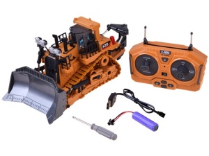 Buldozer cu telecomanda, sunete si lumini, RC0600 - Img 2