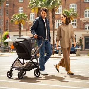 Carucior Nuna cu roti pivotante 360° SWIV Granite - Img 8