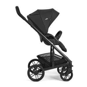 Carucior pentru copii multifunctional 3 in 1 Joie Chrome 2 Raven (Carucior Chrome 2 Raven + Landou Chrome Raven+ scoica i-Snug Raven) - Img 9