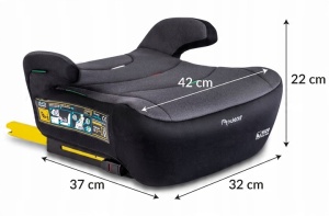 Inaltator auto pentru copii, cu isofix, Nukido, Louis, i-Size, 125 - 150 cm, 710201 - Img 3