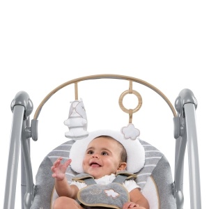 Leagan Copii portabil Ingenuity Swing 'n Go Portable Swing™ - Bella Teddy™ - Img 3