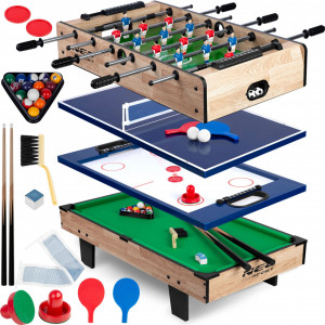 Masa de multi-joc, Neo-Sport, 4in1, Foosball, Biliard, Air Hockey, Ping Pong, NS-800