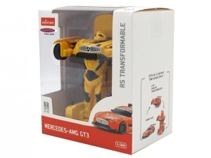 Masinuta Mercedes GT3 AMG Robot, 1:32, lumina, sunet, ZA5135 ZO - Img 8