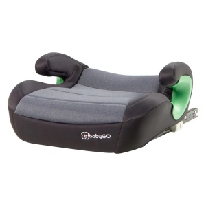 Scaun auto booster BabyGo Bursa IIIl Grey, 135-150 cm, certificat R129