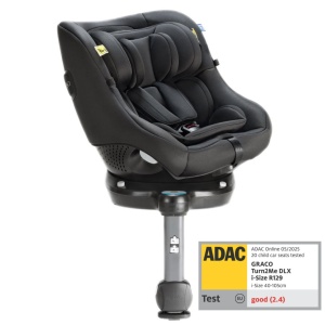 Scaun auto Graco Turn2Me 360° DLX Midnight, 40-105 cm, certificata R129 si testat ADAC