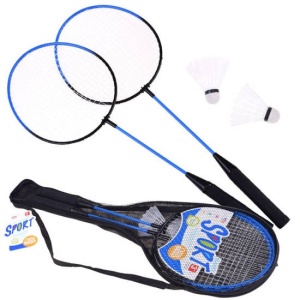 Set 2 Palete de badminton, cu 2 fluturasi, Jokomisiada, SP0628 - Img 1