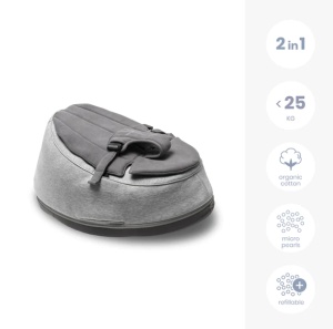 Sezlong multifunctional Doomoo Seat’n Swing Grey - Img 2