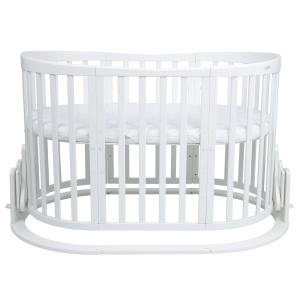 Sistem de Leganare pentru Patut Waldin Evolutiv 7in1, Rotund/Oval, Alb - Img 2