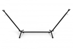 Suport metalic pentru hamac, 100 x 263 x 108,5 cm, ModernHome, cu patru picioare antiderapante, sarcina 150 kg, SN-0004, Negru - Img 6