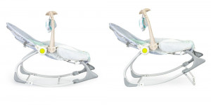 Balansoar Electric Pentru Copii, Cu Vibratii, bara de jacarii, Ecotoys, Elephant - Img 4