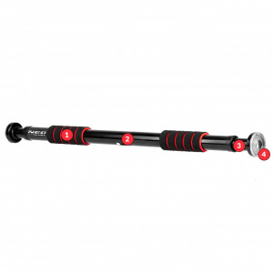 Bara pentru tractiuni, reglabila, 60 - 85 cm, sarcina 150 kg, Neo-Sport, NS-310 - Img 2