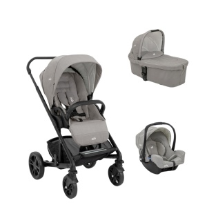 Carucior multifunctional 3 in 1 Joie Chrome Pebble - Img 1