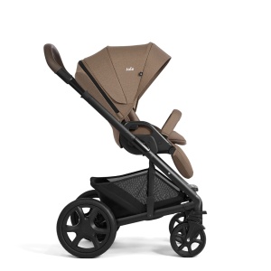 Carucior pentru copii multifunctional 3 in 1 Joie Chrome DLX Toffee (Carucior Chrome DLX + Landou Toffee + Scoica i-Snug 2 Toffee) - Img 2
