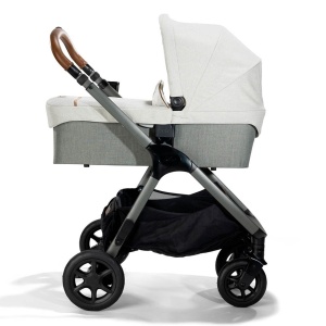 Carucior pentru copii multifunctional 3 in 1 Joie Finiti Signature Oyster + Baza Isofix Encore (Carucior Finiti Oyster+ Landou Ramble XL Oyster+ scoica i-Level Recline Oyster+ baza isofix Encore) - Img 9