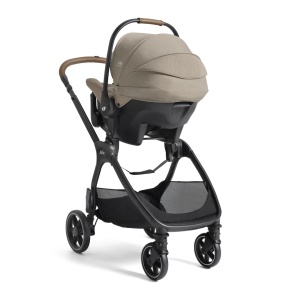 Carucior pentru copii multifunctional 3 in 1 Joie Valora Signature Sandstone (Carucior Valora + Landou Ramble XL + scoica i-Starter) - Img 5