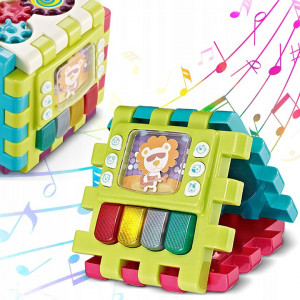 Cub educațional cu activitati si melodii, Ricokids, 781700 - Img 3