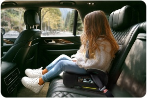 Inaltator auto pentru copii, cu isofix, Nukido, Louis, i-Size, 125 - 150 cm, 710201 - Img 4