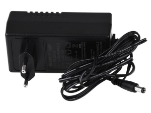 Încărcător pentru masinute electrice pentru copii, input 230-240V 50Hz 2500mA, output 24V DC 1500 mA , Negru, SERA104
