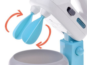 Jucarie pentru gatit, Robot de bucatarie, Mixer cu bol, malaxoare si suport Jokomisiada, ZA4673 - Img 3