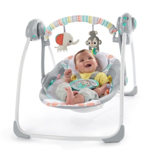 Leagan portabil Bright Starts Whimsical Wild™ - Img 6