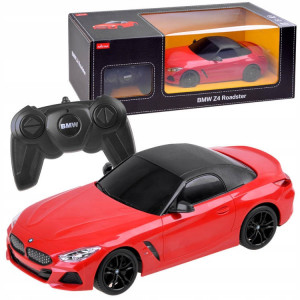Masinuta cu telecomanda BMW Z4 Roadster, cu licenta, scara 1:32, cu lumini, 24 cm, Jokomisiada, Rastar, RC0580