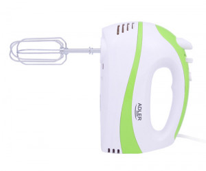 Mixer de mana, 5 Viteze, Functie Turbo, Alb/Verde, Adler AD 4205 - Img 2