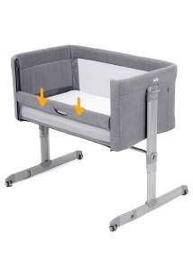 Patut Pliant 2 in 1 Joie Roomie Gray Flannel - Img 17