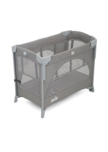 Patut pliant pentru cosleeping Joie Kubbie Foggy Gray - Img 5