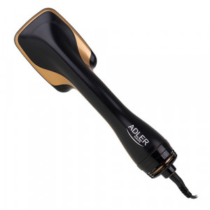 Perie de par electrica 2 in 1, pentru uscat si indreptat parul, 3 trepte viteza, ionizare, 1300W, Adler, AD-2023 - Img 1