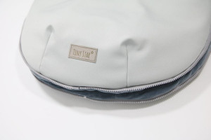 Sac de dormit pentru carucior, 110 x 47 cm, Tiny Star, Light Grey & Steel - Img 3