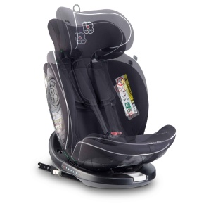 Scaun auto BabyGo, Nova2, Black, 40 -150 cm, certificat R129 - Img 6