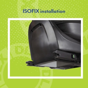 Scaun auto Graco Turn2Me 360° DLX Iron, 40-105 cm, certificata R129 si testat ADAC - Img 6