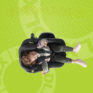 Scaun auto Graco Turn2Me 360° DLX Midnight, 40-105 cm, certificata R129 si testat ADAC - Img 10