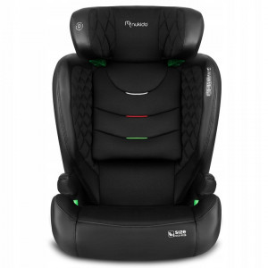 Scaun auto transformabil in inaltator pentru copii, inclinare reglabila, 2 grupe de varsta, 4 - 12 ani, 15-36 kg, inaltime 100 - 150 cm, tetiera reglabila, isofix, ECE R129, Nukido, Louis, Negru - Img 2