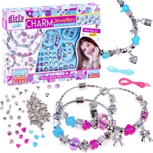 Set creativ, margele, bratari, brelocuri si pandantive, Jokomisiada, ZA3830 - Img 1