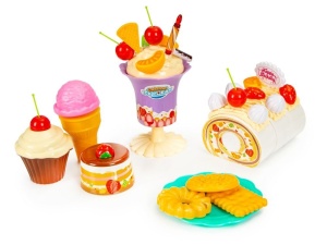 Set tort pentru ziua de nastere, Multistore, 76 de piese, HC429509 - Img 3