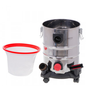 Aspirator Industrial Camry CR-7045, 1400W, Umed & Uscat, Funcție Suflare, Rezervor Inox 25L, Aspirare Cenușă - Img 6