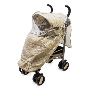 Carucior Sport Pentru Copii, Tip Umbrela, Pliere Rapida, Multistore, X-160, Beige - Img 4