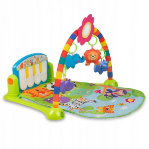 Covoras educational pentru copii, XXL, 3in1, interactiv, cu pian multifunctional detasabil, 24 melodii, Ricokids, 7316 - Img 6