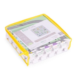 Covoras Mare Din Spuma Pentru Copii, 90,5 x 90,5 cm, Oras, 21 bucati, EcoToys, ECOEVA021 - Img 7