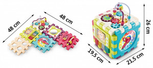 Cub educațional cu activitati si melodii, Ricokids, 781700 - Img 4