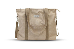 Geanta mamicii, pentru carucior si plimbare, Tiny Star Beige