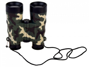Jucarie Interactiva pentru Copii, Binoclu Militar cu Imprimeu Camuflaj, din Plastic, cu Snur de Agatat si Busola, Stimuleaza Imaginatia, Creativitatea si Jocul de Rol - Img 4